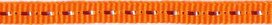 Oranje band met zilverdraad 7 mm (ca. 25 m) Oranje band met zilverdraad 7 mm (ca. 25 m)