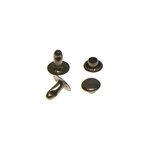 Holniet oud zilverkleurig staal 6 mm (ca. 1000 sets) Holniet oud zilverkleurig staal 6 mm (ca. 1000 sets)