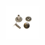 Holniet nikkelkleurig staal 6 mm (ca. 1000 sets) Holniet nikkelkleurig staal 6 mm (ca. 1000 sets)