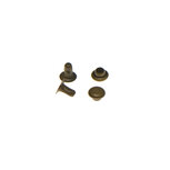 Holniet bronskleurig staal 5 mm (ca. 1000 sets) Holniet bronskleurig staal 5 mm (ca. 1000 sets)