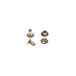 Holniet nikkelkleurig staal 5 mm (ca. 1000 sets) Holniet nikkelkleurig staal 5 mm (ca. 1000 sets)