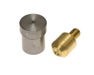 Magnetische stempelset voor 5 mm holnieten met enkele kop t.b.v. handpers Magnetische stempelset voor 5 mm holnieten met enkele kop t.b.v. handpers