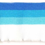 Boord donker blauw-blauw-licht blauw-wit gestreept ca. 70 cm (6 stuks) Boord donker blauw-blauw-licht blauw-wit gestreept ca. 70 cm (6 stuks)