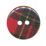 Knoop geruit rood-zwart 25 mm (ca. 25 stuks) Knoop geruit rood-zwart 25 mm (ca. 25 stuks)