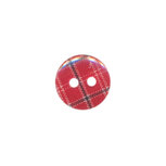 Knoop geruit rood/blauw 12 mm (ca. 100 stuks) Knoop geruit rood/blauw 12 mm (ca. 100 stuks)