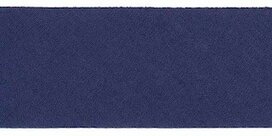 Donker blauw (#12) ongevouwen biaisband 30 mm (ca. 10 meter) Donker blauw (#12) ongevouwen biaisband 30 mm (ca. 10 meter)