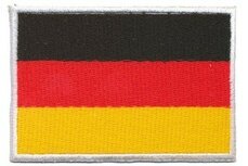 Opstrijkbare applicatie Duitse vlag (5 stuks) Opstrijkbare applicatie Duitse vlag (5 stuks)