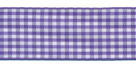 Ruit band lila-wit 25 mm (ca. 45 m) Ruit band lila-wit 25 mm (ca. 45 m)