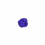 Roosje satijn kobalt blauw 10 mm (ca. 25 stuks) Roosje satijn kobalt blauw 10 mm (ca. 25 stuks)