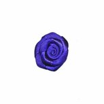 Roosje satijn kobalt blauw 20 mm (ca. 25 stuks) Roosje satijn kobalt blauw 20 mm (ca. 25 stuks)