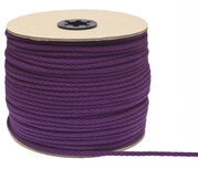 Katoenen koord paars 5 mm (ca. 100 m) Katoenen koord paars 5 mm (ca. 100 m)