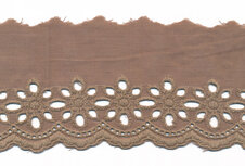 Broderie zand KATOEN 75 mm (ca. 13,5 m) Broderie zand KATOEN 75 mm (ca. 13,5 m)