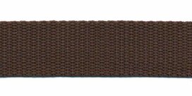 Tassenband 20 mm bruin (50 m) Tassenband 20 mm bruin (50 m)