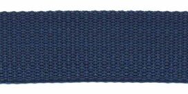 Tassenband 25 mm donker blauw (50 m) Tassenband 25 mm donker blauw (50 m)