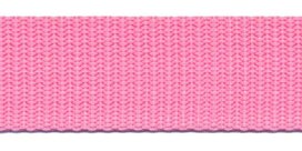 Tassenband 25 mm roze (50 m) Tassenband 25 mm roze (50 m)