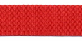 Tassenband 25 mm rood (50 m) Tassenband 25 mm rood (50 m)