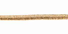 Elastisch koord lurex goud 3 mm (ca. 50 m) Elastisch koord lurex goud 3 mm (ca. 50 m)