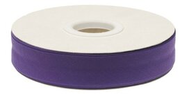 Paars (#41) gevouwen biaisband 20 mm (20 meter) Paars (#41) gevouwen biaisband 20 mm (20 meter)