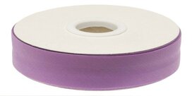 Lila (#28) gevouwen biaisband 20 mm (20 meter) Lila (#28) gevouwen biaisband 20 mm (20 meter)