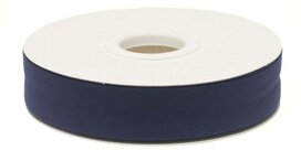 Donker blauw (#12) gevouwen biaisband 20 mm (20 meter) Donker blauw (#12) gevouwen biaisband 20 mm (20 meter)