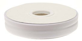 Wit (#8/A) gevouwen biaisband 20 mm (20 meter) Wit (#8/A) gevouwen biaisband 20 mm (20 meter)