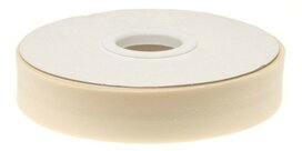 Creme (#01) gevouwen biaisband 20 mm (20 meter) Creme (#01) gevouwen biaisband 20 mm (20 meter)