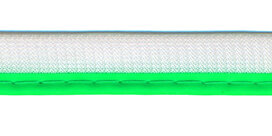 Reflecterende piping-/paspelband NEON groen - 2 mm koord (ca. 25 meter) Reflecterende piping-/paspelband NEON groen - 2 mm koord (ca. 25 meter)