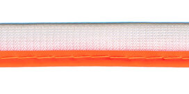 Reflecterende piping-/paspelband NEON oranje - 2 mm koord (ca. 25 meter) Reflecterende piping-/paspelband NEON oranje - 2 mm koord (ca. 25 meter)