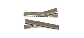 Alligator knipje rechthoekig zilver 3,4 cm KLEIN EXTRA STEVIG (ca. 20 stuks) Alligator knipje rechthoekig zilver 3,4 cm KLEIN EXTRA STEVIG (ca. 20 stuks)