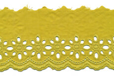 Broderie moerasgroen KATOEN 75 mm (ca. 13,5 m) Broderie moerasgroen KATOEN 75 mm (ca. 13,5 m)