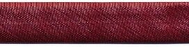 Rood metallic gevouwen biaisband 13 mm (ca. 10 meter) Rood metallic gevouwen biaisband 13 mm (ca. 10 meter)