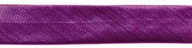 Fuchsia metallic gevouwen biaisband 13 mm (ca. 10 meter) Fuchsia metallic gevouwen biaisband 13 mm (ca. 10 meter)