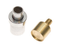 Magnetische stempelset voor 17 mm jeans knopen t.b.v. handpers Magnetische stempelset voor 17 mm jeans knopen t.b.v. handpers