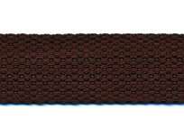 Tassenband 25 mm donker bruin COTTON-LOOK (ca. 50 m) Tassenband 25 mm donker bruin COTTON-LOOK (ca. 50 m)