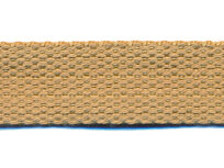 Tassenband 25 mm zand COTTON-LOOK (ca. 50 m) Tassenband 25 mm zand COTTON-LOOK (ca. 50 m)