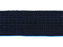 Tassenband 25 mm donker blauw COTTON-LOOK (ca. 50 m) Tassenband 25 mm donker blauw COTTON-LOOK (ca. 50 m)