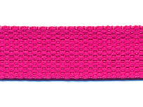 Tassenband 25 mm fuchsia COTTON-LOOK (ca. 50 m) Tassenband 25 mm fuchsia COTTON-LOOK (ca. 50 m)