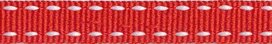 Rood-wit stippel grosgrain/ribsband 10 mm (ca. 25 m) Rood-wit stippel grosgrain/ribsband 10 mm (ca. 25 m)
